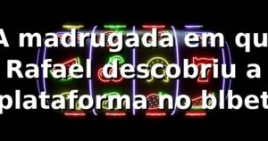 🎰 A madrugada em que Rafael descobriu a plataforma no blbet